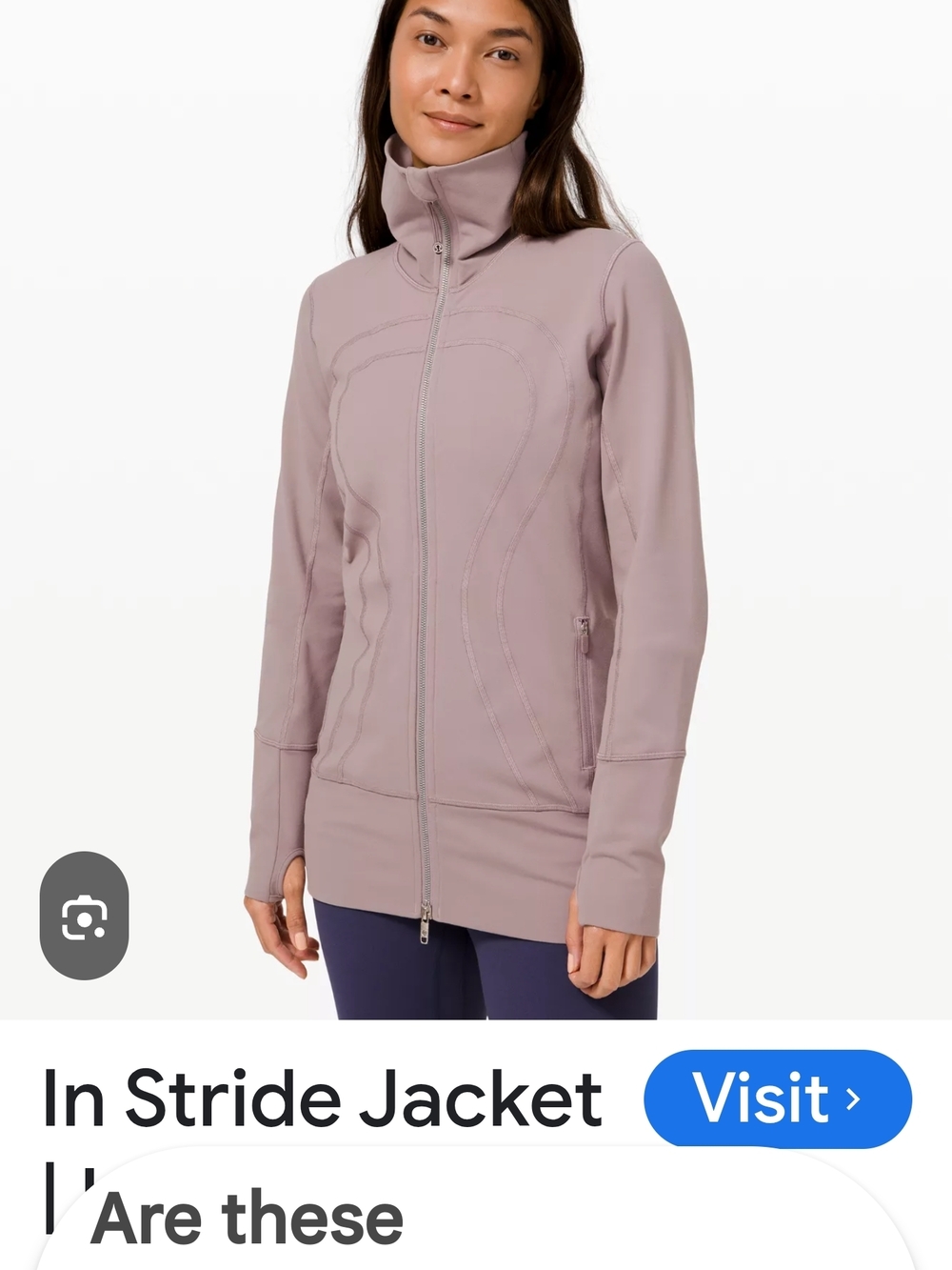 Lululemon In Stride Jacket Size 10